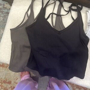 Vouri crop tank 3 colors sold in bundle